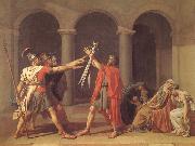 Jacques-Louis David Oath of the Horatii Germany oil painting artist